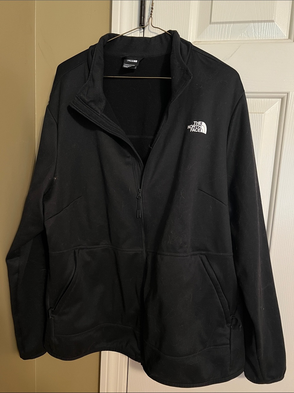 The North Face  Black Full-Zip Fleece Jacket
